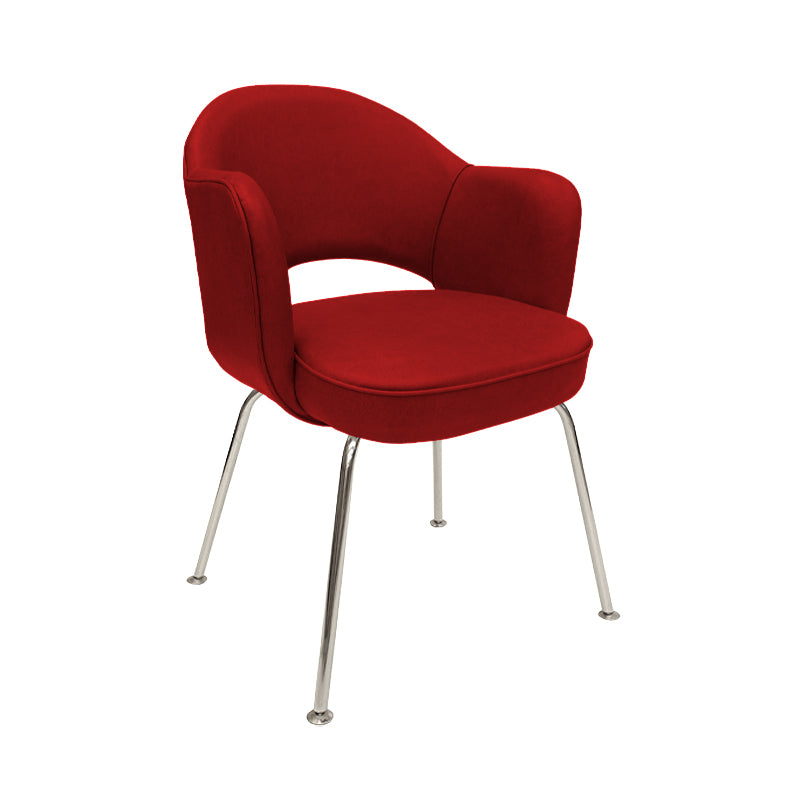 Silla Saarinen Arm Tubular Eco cuero